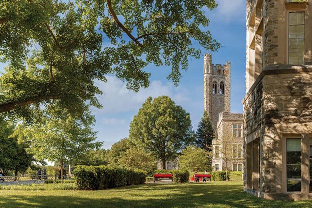 Western University buildings and lawn