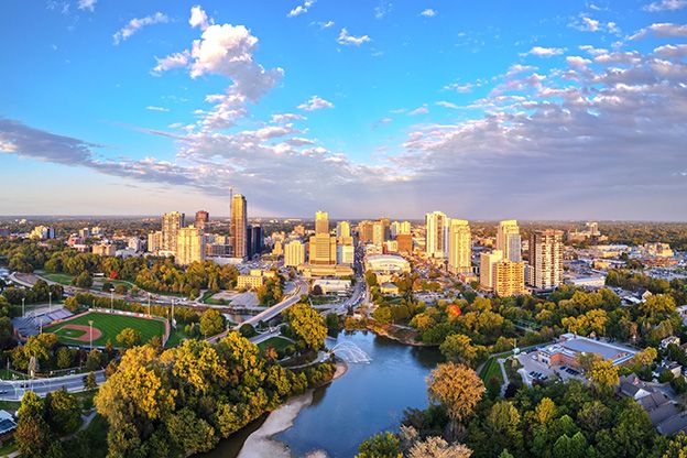 London Ontario cityscape